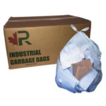 22X24 REGULAR CLEAR GARBAGE BAGS 500/CS