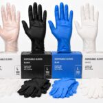 NITRILE GLOVES PW BLUE -100/BX
